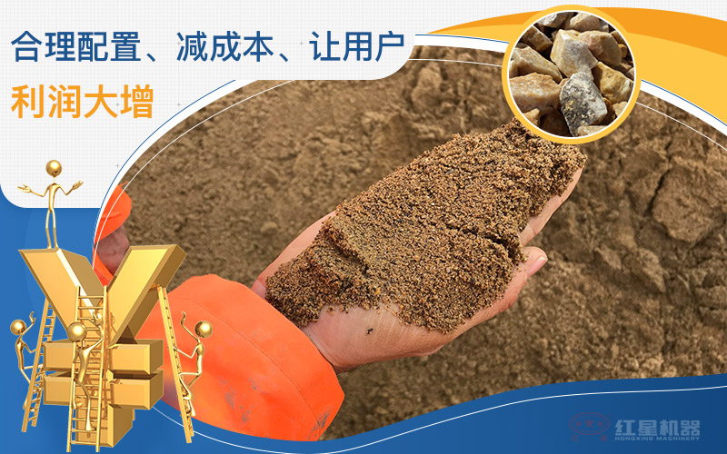 建筑用砂配置的機(jī)制沙石設(shè)備一套多少錢，附現(xiàn)場(chǎng)案例視頻